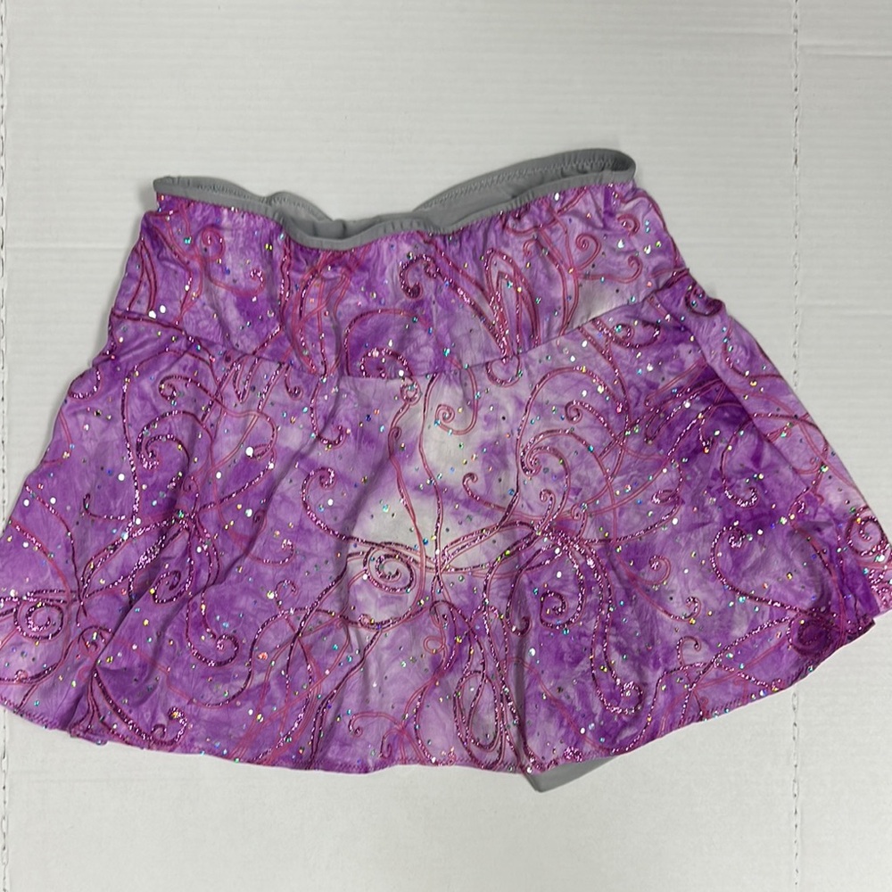 Purple Glitter Skirt